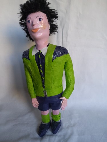 Poupée papier maché - poupÉe, en