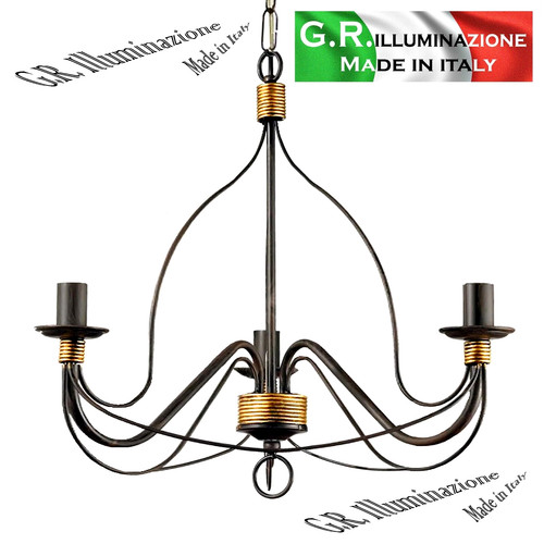 Lustre fer forgè classique