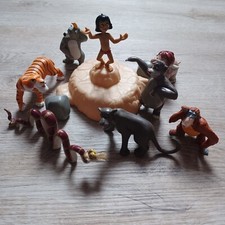 Rare Lot 8 Figurines DISNEY BULLY et Bullyland- LE LIVRE DE LA JUNGLE