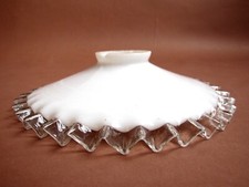 Ancien Abat Jour Verre de