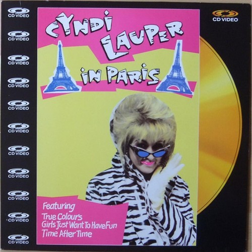 Laser disc cyndi lauper in - laser,