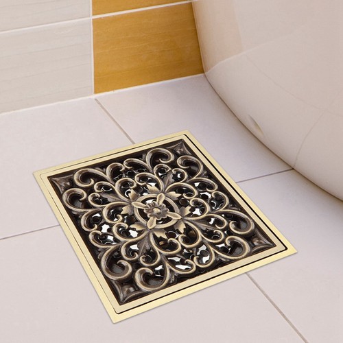 Grille siphon sol de - de,