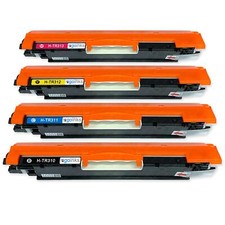 4 Laser Cartouches de Toner (Set) pour HP LaserJet Pro 100 color MFP M175a 