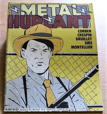 METAL HURLANT #49, cov MONTELLIER, BE, JANO/TRAMBER/DRUILLET/SIRE/CORBEN/CRESPIN