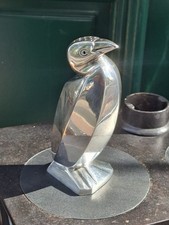 Sandoz Christofle Gallia Art Déco Pingouin Argent Saupoudreuse Sucre