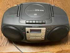 SONY CFD-370 CD RADIO CASSETTE