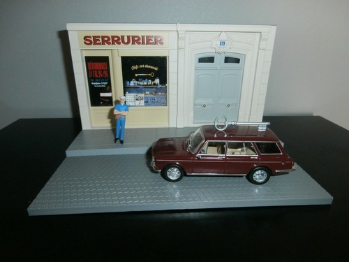 Diorama simca 1501 special - diorama,