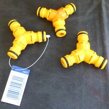 Lot 3 embouts 3 sorties jaune