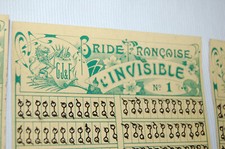 LOT MERCERIE, ANCIEN, PLAQUE