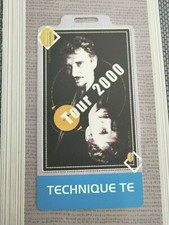 Johnny Hallyday - Pass Tour 2000 - technique 1