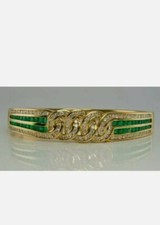 Bracelet Bangle 14K Plaqué Or