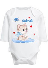 Body bébé chat mignon