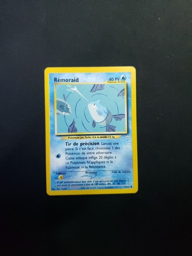 Pokemon card remoraid - pokemon,