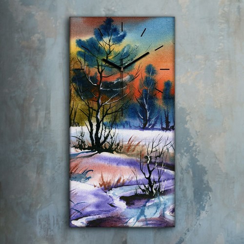 Horloge murale sur - , 30x60