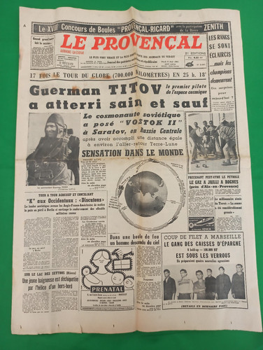 Provençal vieux journal - le,