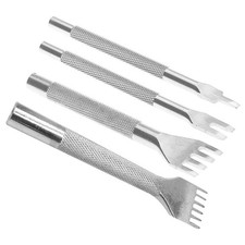 4 PCS Outils Travail Du Cuir