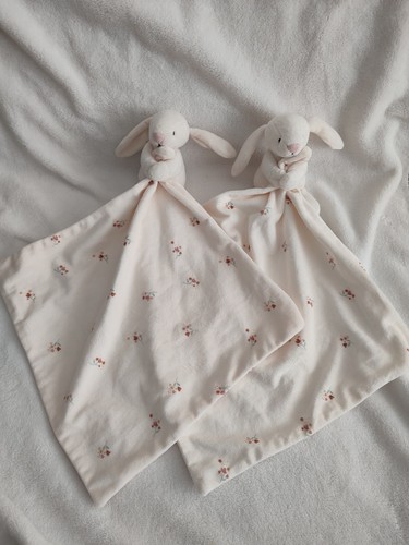Lot doudou lapin blanc - 2,