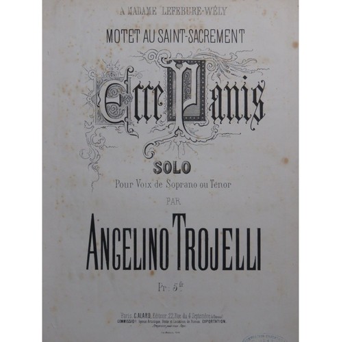 Trojelli angelino ecce panis - angelino,