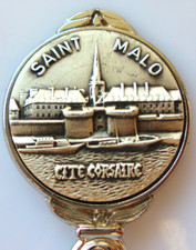 PETITE CUILLERE DE COLLECTION SPOON -  SAINT MALO CITE CORSAIRE