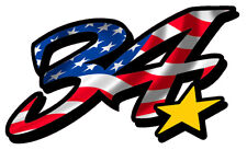 NUMERO 34 COURSE RACING NUMBER MOTO GP DRAGSTER USA AUTOCOLLANT STICKER TA190