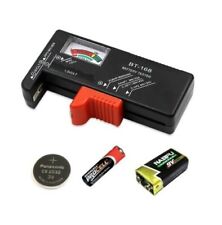 X Testeur De Piles Batteries Chargeur 1,5-9V AA AAA Bouton Mini Stilo Sus