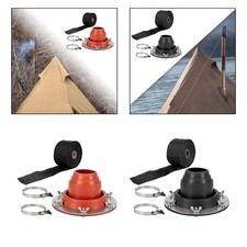 Anneaux de protection anti-brûlure en silicone pour poêle à bois