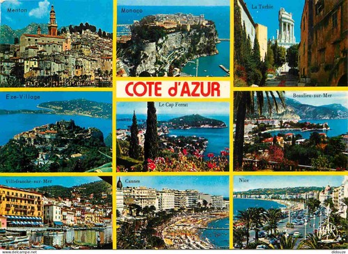 Carte postale cote - 06,