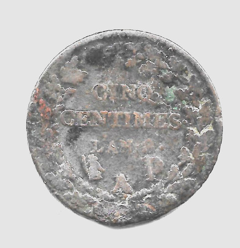 Monnaie cinq centimes - monnaie, dupré