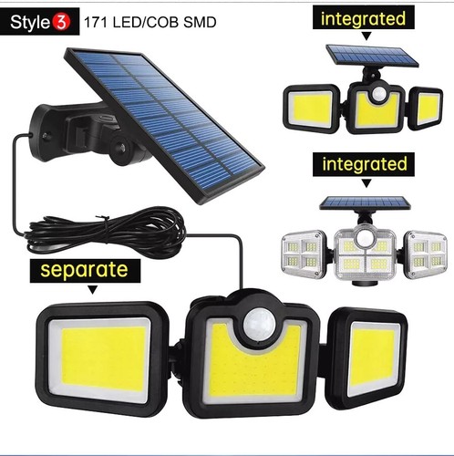 Lampe solaire led détecteur - solaire,