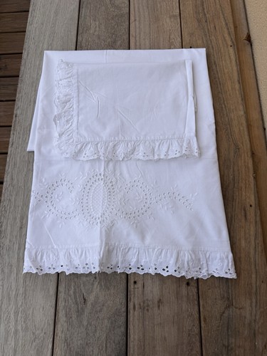 Drap blanc lit bébé 120x165 - drap,