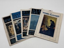 Lot 5 revues anciennes La