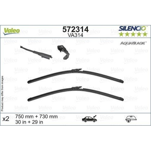 Balai essuie glace valeo - balai,