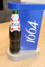 Enseigne lumineuse Kronenbourg 1664 no plaque émaillée