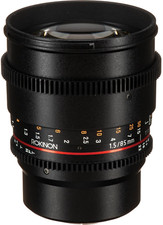 ROKINON 85mm T1.5 Cine DS Lens for Micro Four Thirds Mount NEUF FACTURE GARANTIE