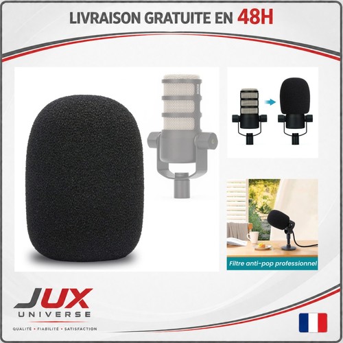 Bonnette anti vent mousse - mousse, pour