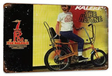 Plaque Murale Métal "THE RALEIGH" Art Déco Vintage