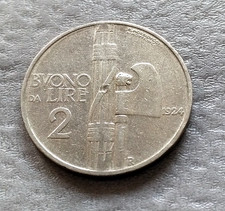 Monnaie Italie 2 Lire 1924 R