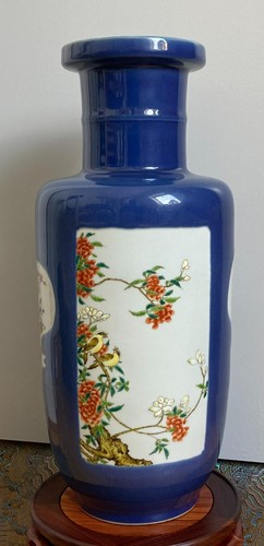Vase rouleau chinois - chinois, en