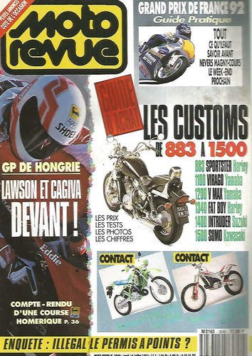 Moto revue 3049 les customs - moto,