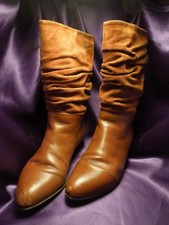 Sudini Wendy Cognac Suede Mid