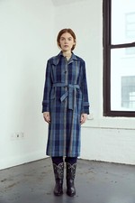 Rujuta Sheth Grass Roots Trench Coat