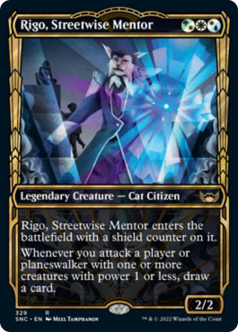 Magic mtg rigo mentor - -, des