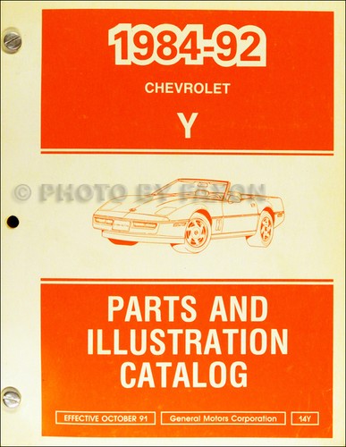 Livre pièces corvette - livre,