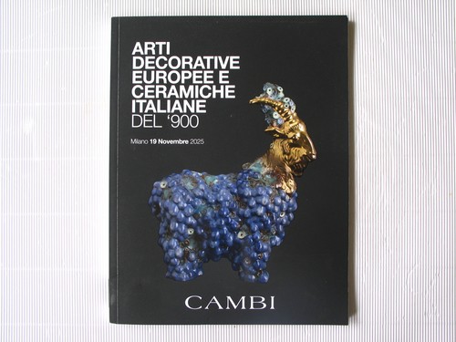 Catalogue vente céramique