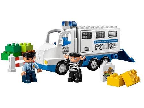 Lego duplo police gros fourgon - police,