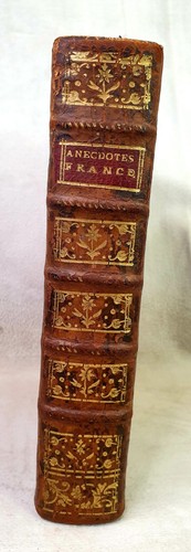 Livre ancien 1774 anecdotes - livre,