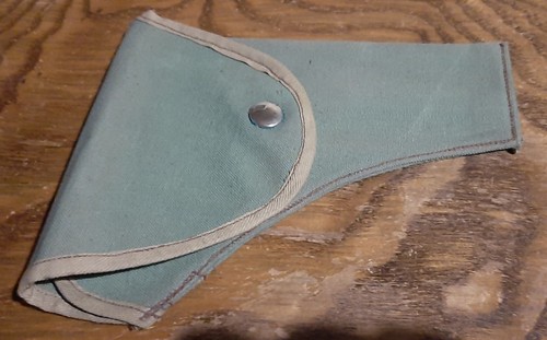 Etui toile pistolet mas 1950 - etui,