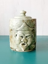 Céramique grès Pot Couvert