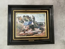 Tableau émaux paysage Gauguin