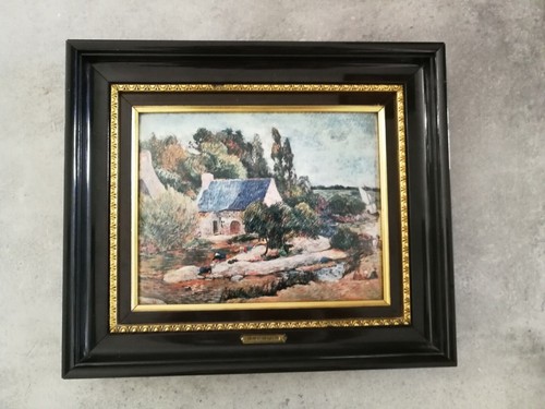Tableau émaux paysage gauguin - émaux,